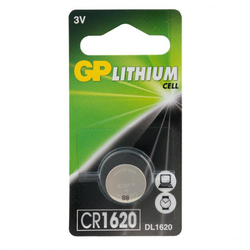 GP CR1620 Lithium CR1620ERA-2CPU1 BL1