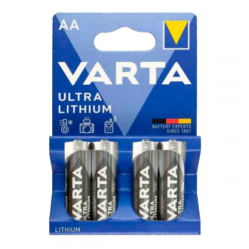 Varta FR6 Ultra Lithium 6106 06106301404 BL4