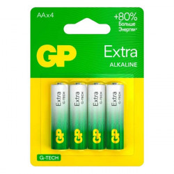 GP LR6 Extra Alkaline G-TECH 15AXA21-2CRSBC4 BL4