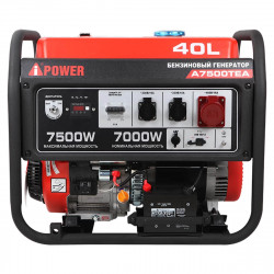 Бензиновый генератор A-iPower A7500TEA