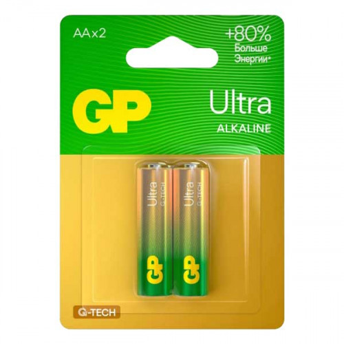 GP LR6 Ultra Alkaline G-TECH 15AUA21-2CRSBC2 BL2