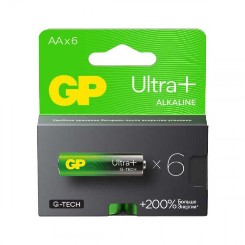 GP LR6 Ultra+ Plus G-TECH 15AUPA21-2CRB6 BL6