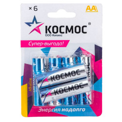 Космос LR6 Alkaline KOCLR6BL6 BL6
