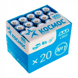 Космос LR03 Alkaline KOCLR0320BOX BOX20