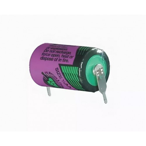 Tadiran SL-750/PR 1/2AA Pins radial с 2 выводами под пайку