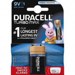 Duracell 9V 6LR61 Turbo Max BL1