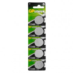 GP CR2450 Lithium CR2450-2C5 BL5