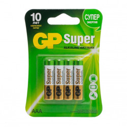 GP LR03 Super Alkaline 24A-2CR4 BL4