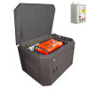 Генератор A-iPower A6000EAX в тихом зимнем кожухе 1200 RAL 8019 + блок автозапуска A-iPower 230 В 50 А