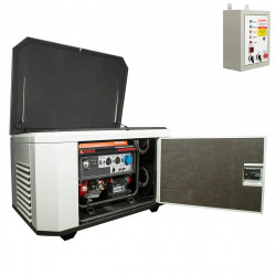 Генератор A-iPower A7000EAX в супертихом зимнем кожухе 1400SS RAL 7035 + блок автозапуска A-iPower 230 В 50 А