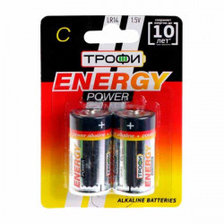 Трофи LR14 Energy Power Alkaline BL2