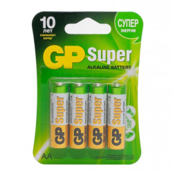 GP LR6 Super Alkaline 15A-2CR4 BL4