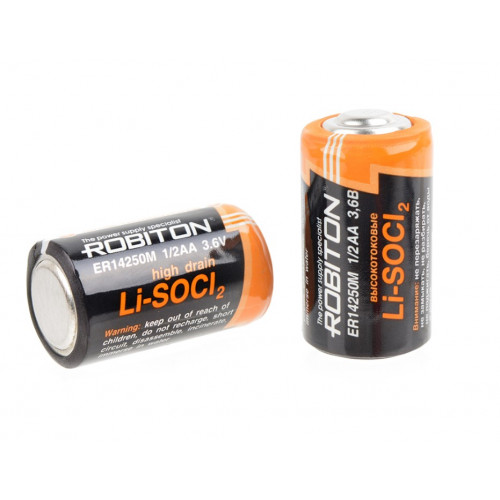 Robiton ER14250M ER14250M-SR2 1/2AA высокотоковый SR2