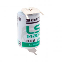 Saft LS14250 1/2АА 3.6v 3PF
