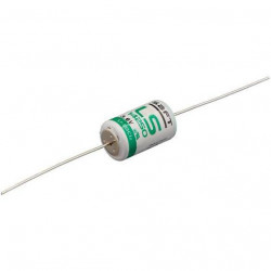 Saft LS14250 1/2АА 3.6v CNA c аксиальными выводами