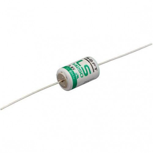 Saft LS14250 1/2АА 3.6v CNA c аксиальными выводами