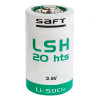 Saft LSH20 D 3.6v высокотоковые HTS