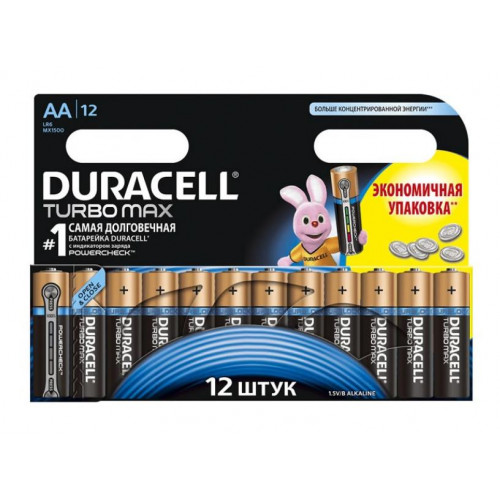 Duracell LR6 Turbo Max MX1500 BL12