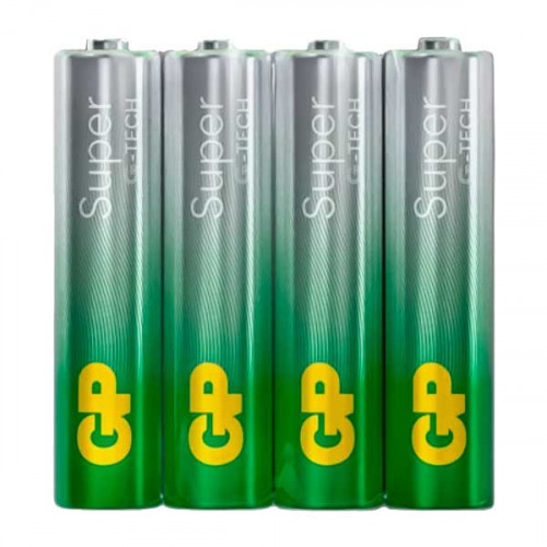 GP LR03 Super Alkaline G-TECH 24AA21RA-2CRS4 SR4