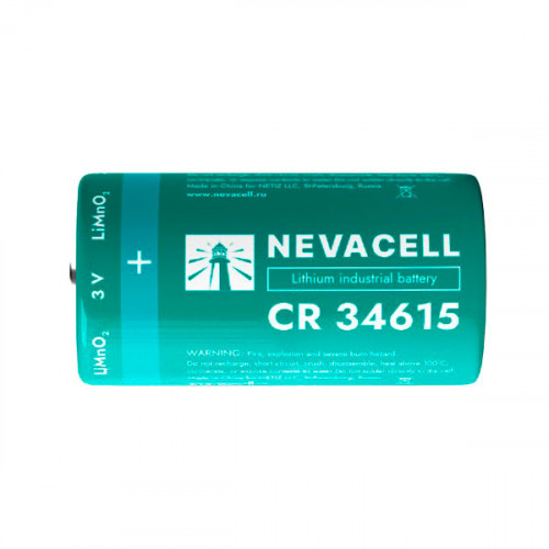 Nevacell CR34615 D 3v lithium