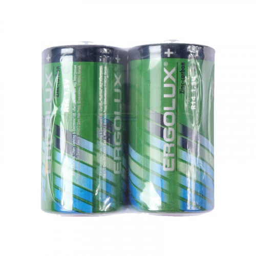 Ergolux R14 Zinc Carbon SR2