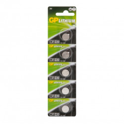 GP CR1220 Lithium CR1220RA-7C5 BL5