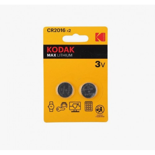 Kodak CR2016 MAX LITHIUM BL2