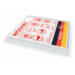 Монолитный поликарбонат WOGGEL 1.5 x 2.05м толщина 2мм прозрачный