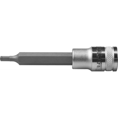 KRAFTOOL HEX, 1/2″, Н3, удлиненная торцовая бита-головка (27909-03)