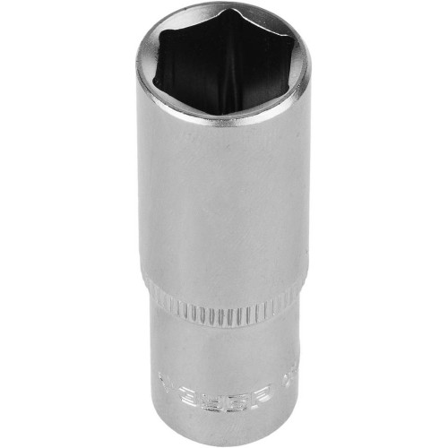 ЗУБР FLANK, 1/4″, 10 мм, удлиненная торцовая головка (27717-10)