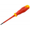 STAYER Electro, SL3 х 75 мм, диэлектрическая отвертка, Professional (25141-03-07)