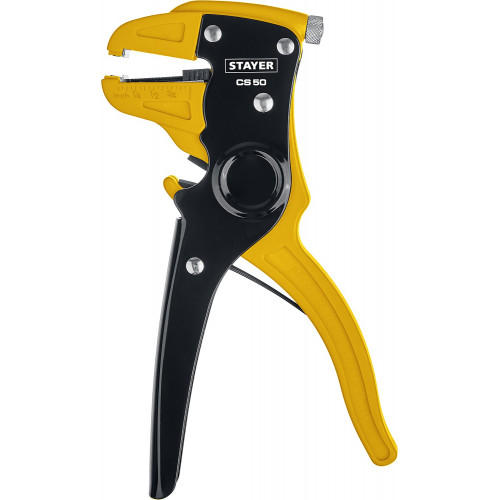 STAYER CS-50, 0.2 - 6 мм2, автоматический стриппер, Professional (22636)