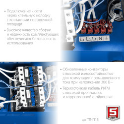 ЗУБР 15 кВт, электрическая тепловая пушка, Профессионал (ТП-П15)