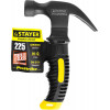 STAYER Compact, 225 г, столярный укороченный молоток-гвоздодёр, Professional (2026-225)