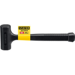 STAYER 40 мм, 680 г, цельнолитой безынерционный слесарный молоток, Professional (2042-680)