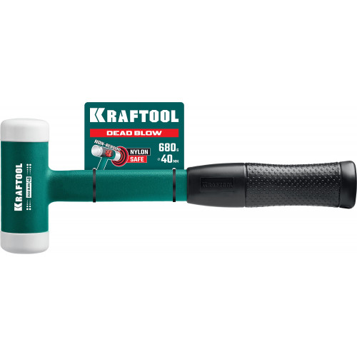 KRAFTOOL Dead Blow, 30 мм, 450 г, безынерционный молоток (2078-40)