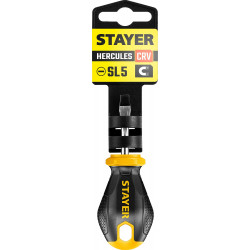 STAYER Hercules, SL5 x 38, отвертка (2509-38-4.7)
