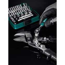 KRAFTOOL X-Drive 35, универсальный набор инструмента 1/4″ 35 предм. (27974)