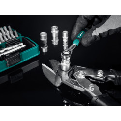KRAFTOOL X-Drive 35, универсальный набор инструмента 1/4″ 35 предм. (27974)