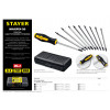 STAYER Hercules-20-in-1, 20 предм., отвертка с переставными стержнями (2513)