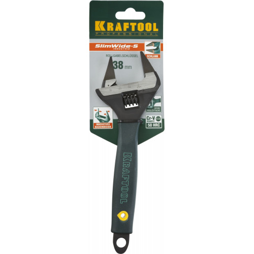 KRAFTOOL SlimWide Ultra, 200/38 мм, разводной ключ (27263-20)