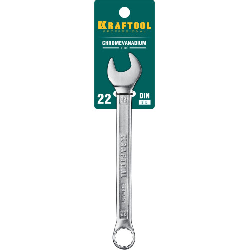 KRAFTOOL 22 мм, комбинированный гаечный ключ (27079-22)