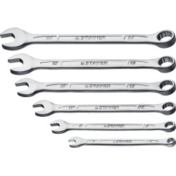STAYER HERCULES, 6 шт, 6 - 14 мм, набор комбинированных гаечных ключей, Professional (27085-H6)