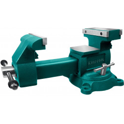 KRAFTOOL Reversible 200 мм, расход 368 мм, Слесарные тиски (32705-200)