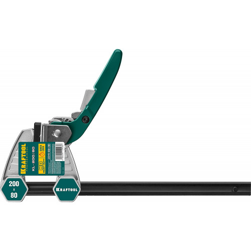 KRAFTOOL KL-200/80, 80 х 200 мм, струбцина F (32019-080-200)