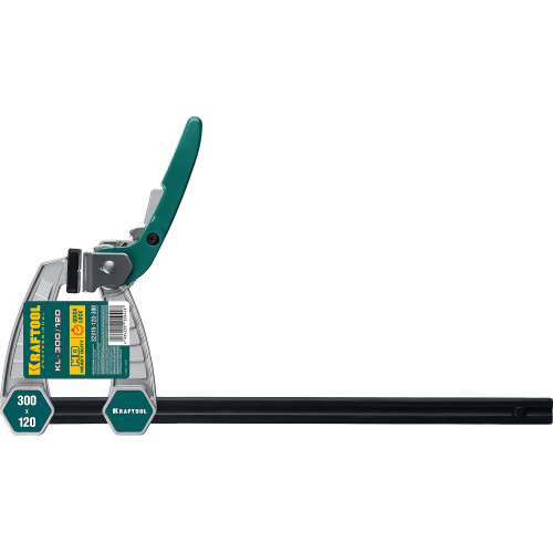 KRAFTOOL KL-300/120, 120 х 300 мм, струбцина F (32019-120-300)