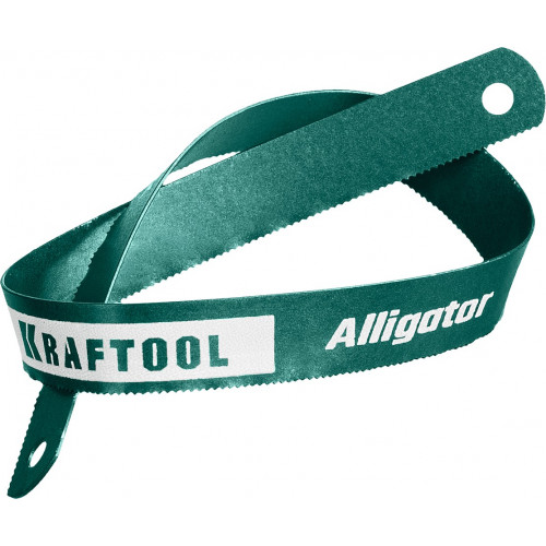 KRAFTOOL Alligator-18, 18 TPI, 300 мм, биметаллическое гибкое полотно по металлу (15942-18)