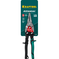 KRAFTOOL Alligator, 250 мм, прямые ножницы по металлу (2328-S)