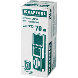 KRAFTOOL LR 70, детектор для линейного нивелира (34607)