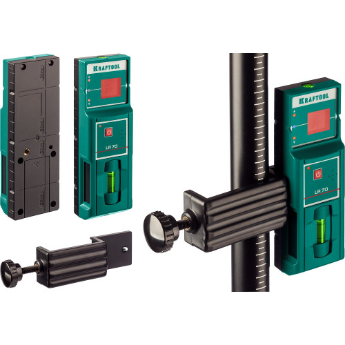 KRAFTOOL LR 70, детектор для линейного нивелира (34607)